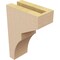 Ekena Millwork 3"W x 6"D x 9"H Classic Monterey Rough Cedar Woodgrain TimberThane Corbel, Primed Tan CORUR03X06X09MONRCPR - alternate 5